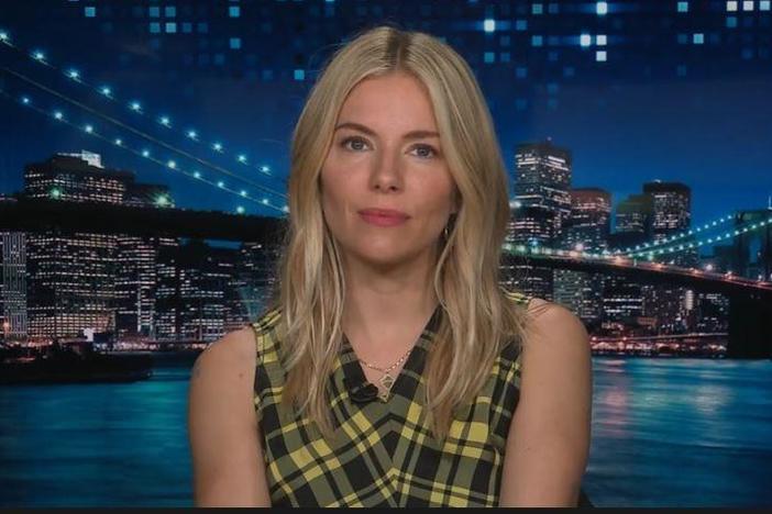 Actress Sienna Miller joins the program.