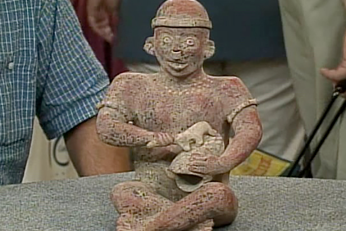 Appraisal: Reproduction Nayarit Figure, in Vintage Birmingham.