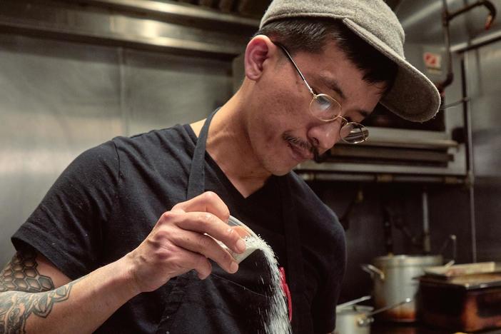 Chef Ethan Lim creates vibrant dishes inspired by the rich, complex history of Cambodia.