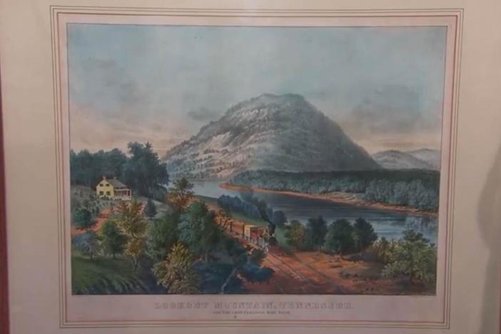 Appraisal: 1866 Currier & Ives Lookout Mountain Lithograph