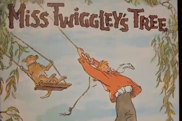 Mary Perdue, Georgia's First Lady, reads "Miss Twiggley's Tree" by Dorothea Warren Fox.