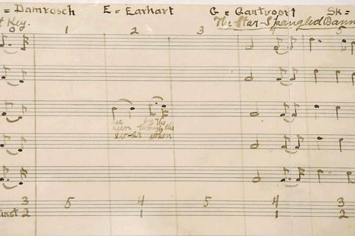 Appraisal: 1917 "Star Spangled Banner" Manuscript in Our 50 States Hour 1.