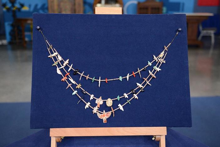 Appraisal: Zuni Fetish Necklace, ca. 1935, from Spokane, Hour 1.