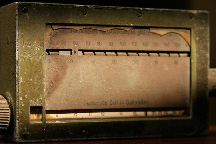 Was this device snatched from the burning wreckage of the ill-fated zeppelin?