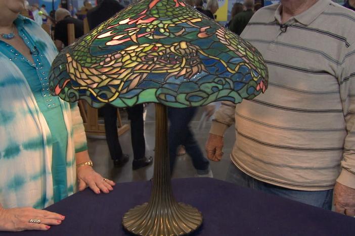 Appraisal: Duffner & Kimberly Table Lamp, ca. 1905, from Tucson Hr 2.