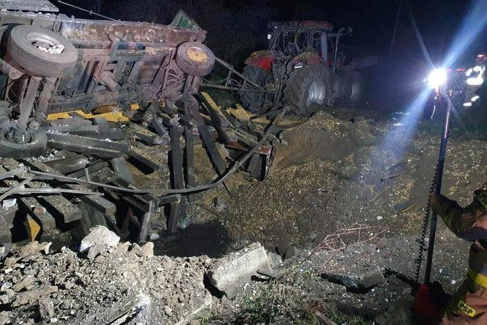 Missile strike in Poland likely unintentional and tied to Ukrainian air defense, NATO says