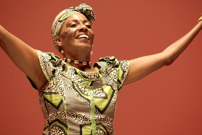 A poetic story of self-discovery through West African and Afro-Mexican art practices.