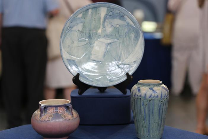 Appraisal: Newcomb College Pottery Group, ca. 1915, in New Orleans Hour 1.