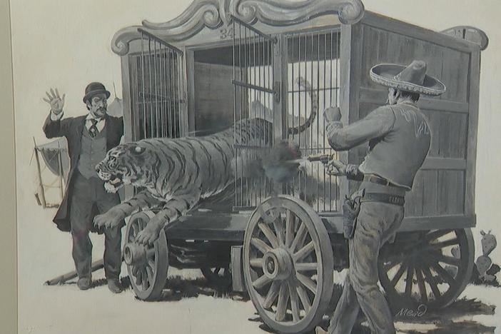 Appraisal: Ben Carleton Mead Illustration, ca. 1950, from Junk in the Trunk 6.