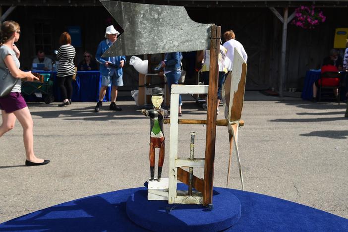 Appraisal: Folk Art Whirligig, ca. 1920