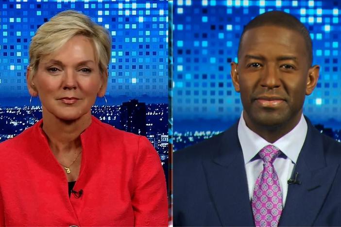 Former Governor Jennifer Granholm and former Mayor Andrew Gillum join the program.