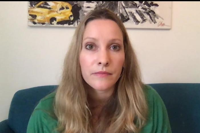 Laura Bates joins the program.