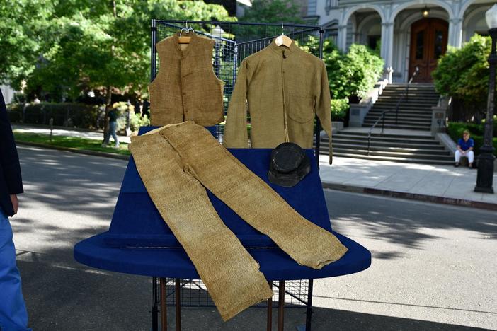 Appraisal: Identified Confederate Soldier Uniform, ca. 1865