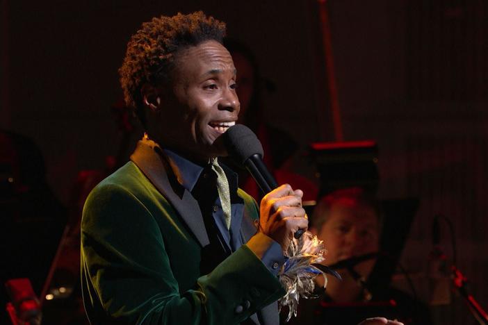 The Broadway star returns to his Gospel roots with this heartfelt ballad of faith.