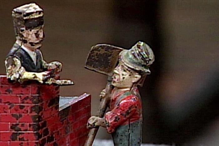 Appraisal: Mason and Hod Carrier Mechanical Bank, ca. 1890, from Vintage Phoenix.