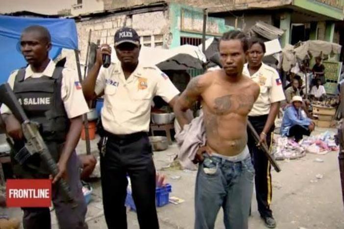 Preview from "Battle for Haiti," coming Jan. 11. FRONTLINE examines Haiti's gang crisis.