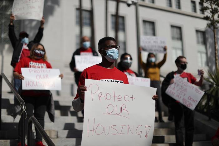 Evictions skyrocket as rising rents squeeze low-income Americans