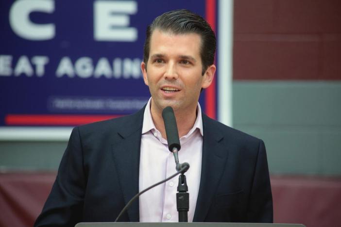 Donald Trump Jr. testified before a Senate committee.