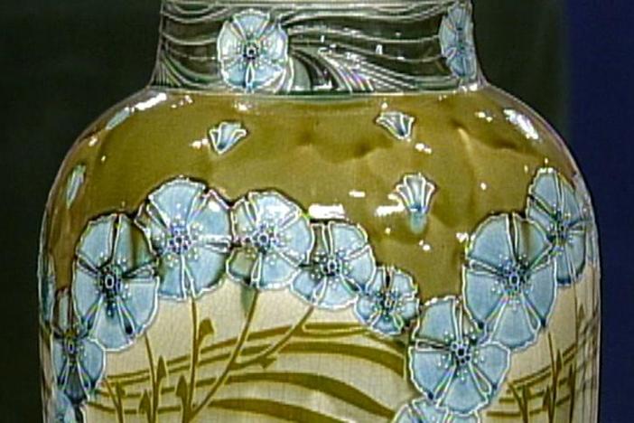 Appraisal: 1910 Minton Secessionist Vase, from Vintage Rochester.