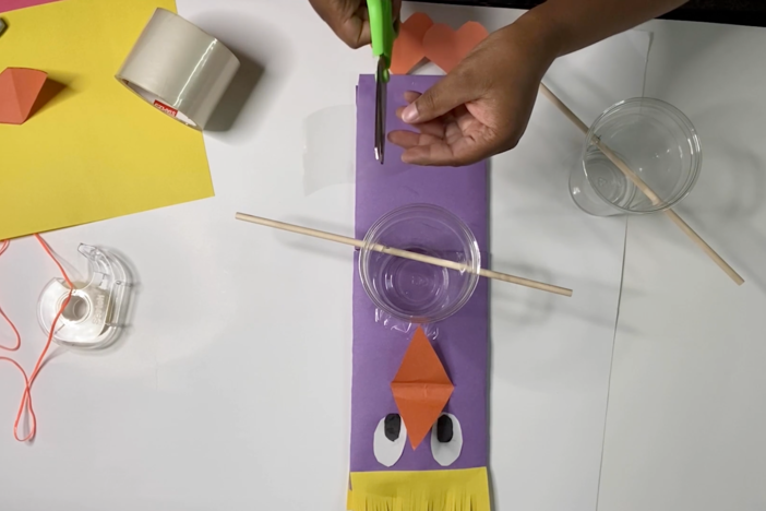 Making a Recycled Bird Feeder, Camp GPB