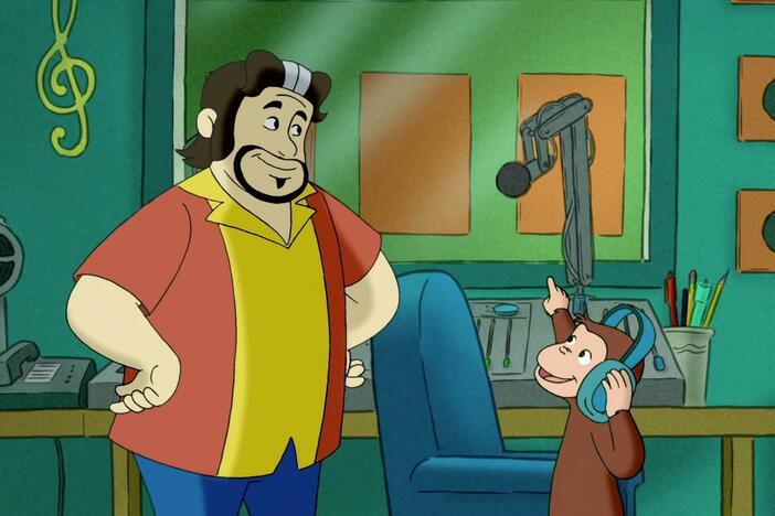 George learns how to run a radio show.