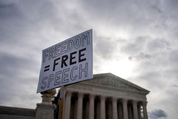 Supreme Court hears 2 cases centered on free speech