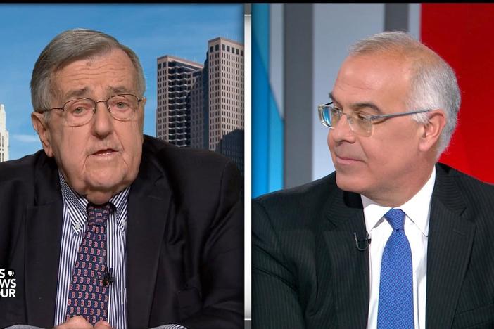 Shields and Brooks on the mail bombs and politics as an identity