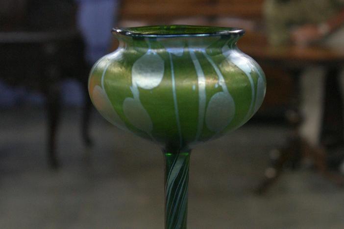 Appraisal: Loetz Flower Form Vase, ca. 1905, in VIntage Savannah.