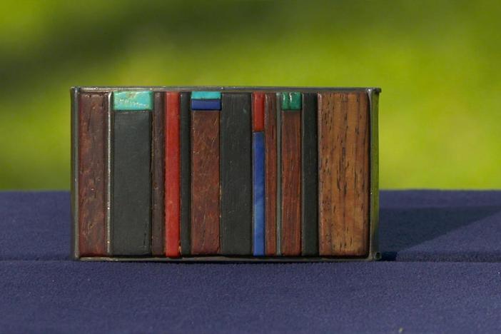 Appraisal: Charles Loloma Belt Buckle, ca. 1970