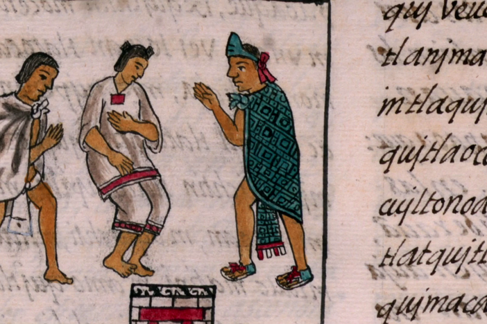 How the Aztecs used color to represent the aftermath of colonialism.