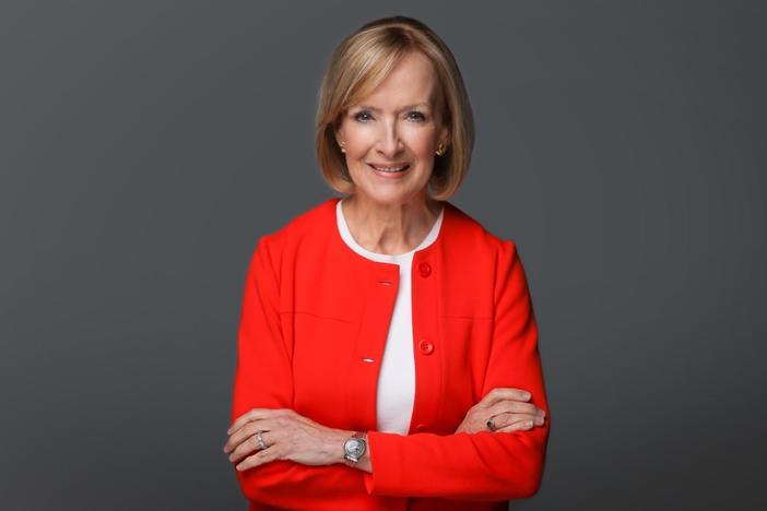 Judy Woodruff's goodbye message to viewers as she departs NewsHour anchor desk