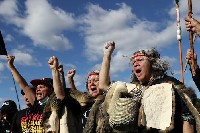 Indigenous peoples echo Black Lives Matter’s call for justice