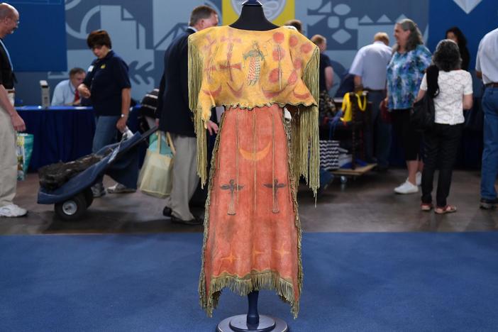 Appraisal: Reproduction Ghost Dance Dress, ca. 1990, from Indianapolis Hour 3.