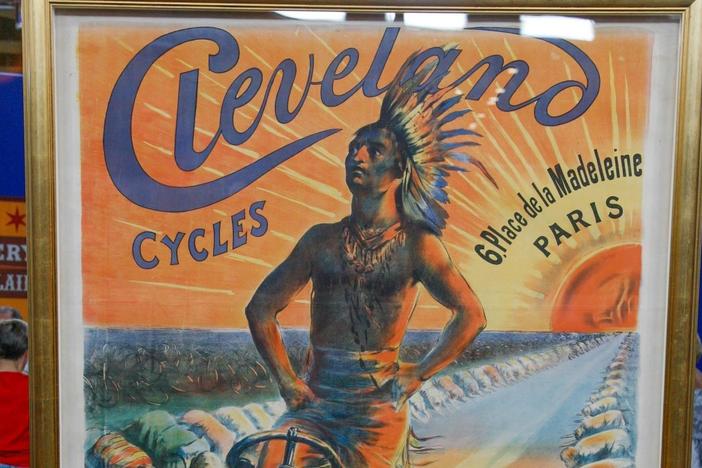 Appraisal: Cleveland Cycles Poster, ca. 1895