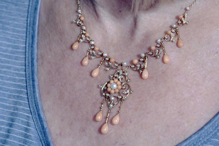Appraisal: Belle Epoque Necklace, ca. 1910, from Newport, Part 1.