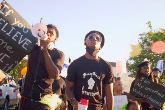 New Orleans' young Black generation stand up to injustice after the death of George Floyd.