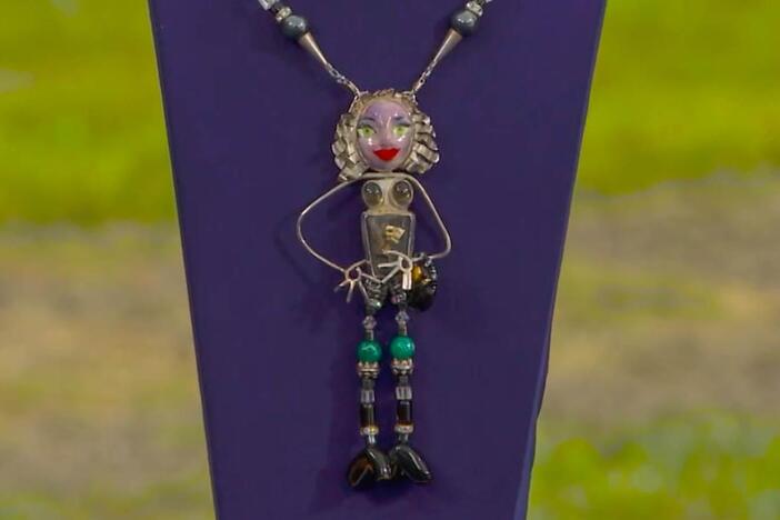 Appraisal: Laura Stamper Craft Jewelry Necklace, ca. 1990
