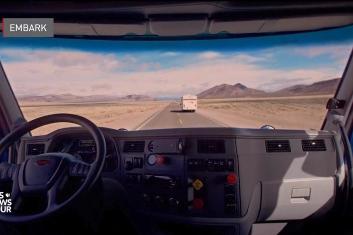 Could driverless vehicles spell the end of the road for truck drivers?