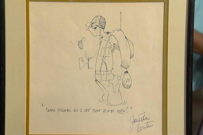 Appraisal: Jonathan Winters Caricature, ca. 1965, from Tucson Hr 2.