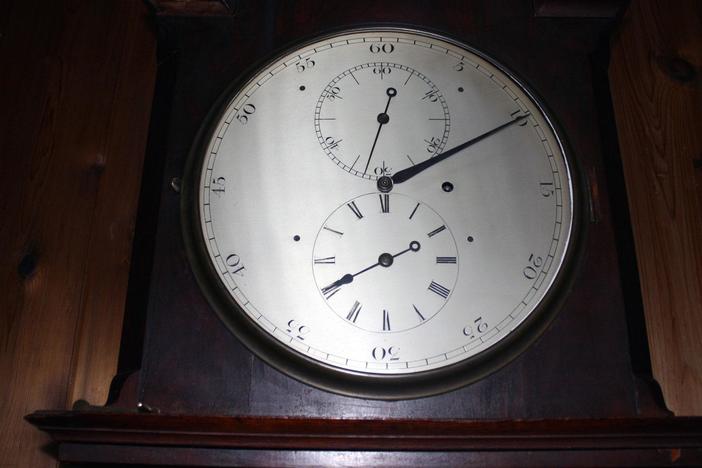 What role did this clock play in keeping 19th century America running on time?