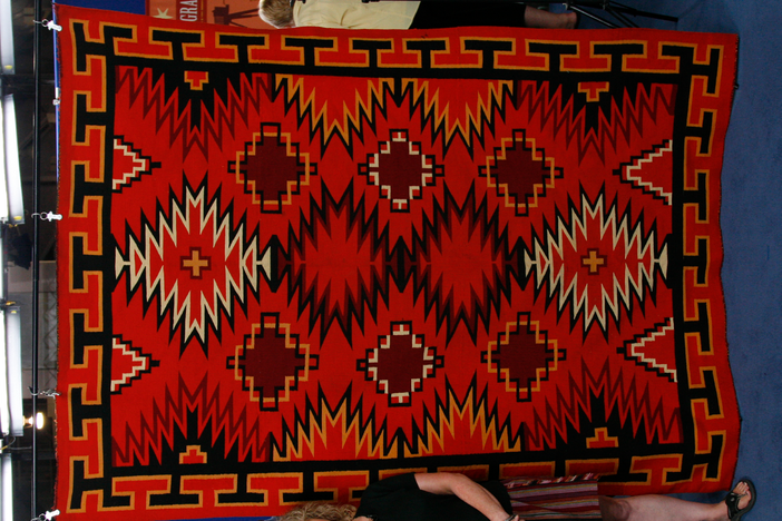 Appraisal: Navajo Germantown Weaving, ca. 1890