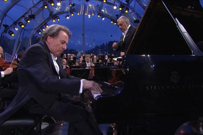 Edvard Grieg's Piano Concerto in A minor, op. 16, featuring pianist Rudolf Buchbinder.