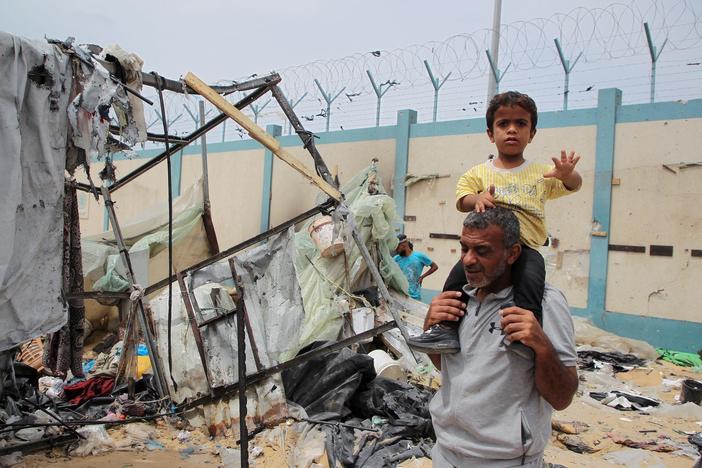 Israeli tanks reach central Rafah amid outrage following deadly strike on refugee camp