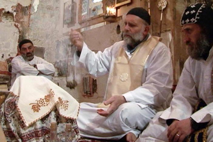 Last year we visited an ancient desert monastery in Syria before the violence and unrest.
