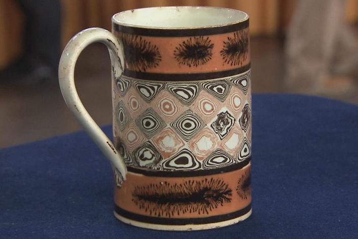 Appraisal: Mochaware Mug, from Charleston, Hour 1.