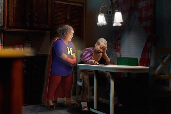 A devoted caretaker, her chronically ill husband, and the power of undying love.