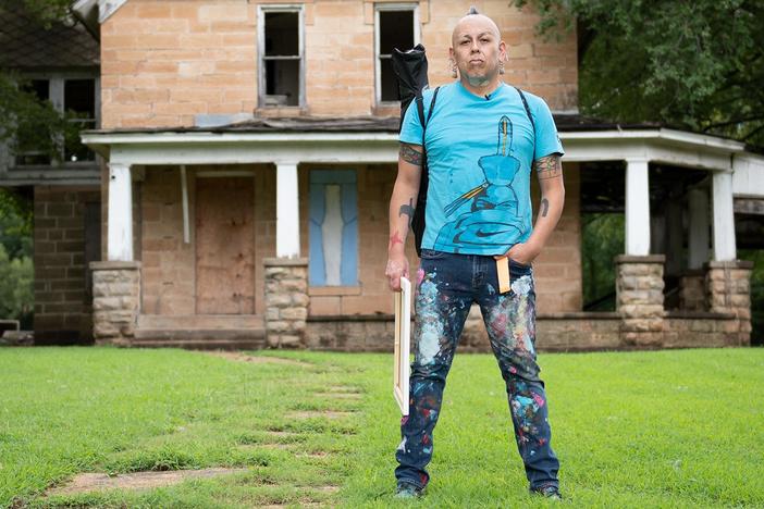 How the reality of Native Americans inspires Pawnee artist Bunky Echo-Hawk's work.