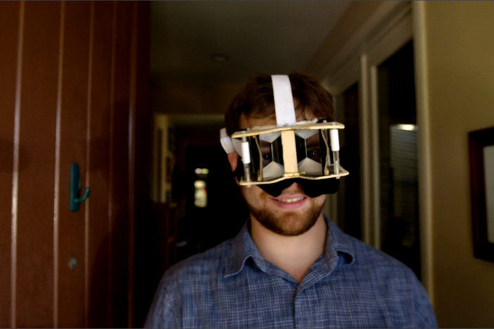 David Eagleman experiences a new visual reality – with nauseating consequences. 
