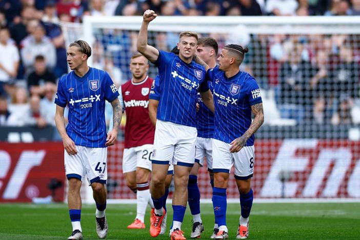 Ipswich, England, hopes football club's success will revive local economy and community