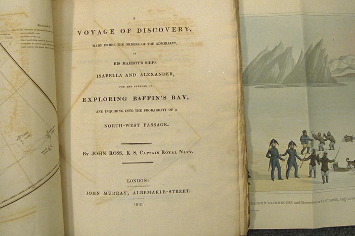 Appraisal: 1819 Ross's "Voyage of Discovery" Book, from Vintage Seattle.
